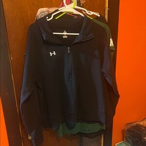 Under Armour Black Half-Zip Jacket